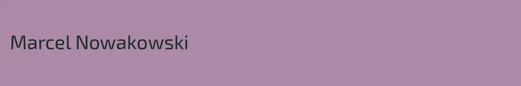 Marcel Nowakowski